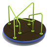 PFS059 - Radical Rotator Playground Merry Go Round - Ages 2 To 12 Years