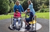 Inclusive Orbit Playground Merry Go Round 