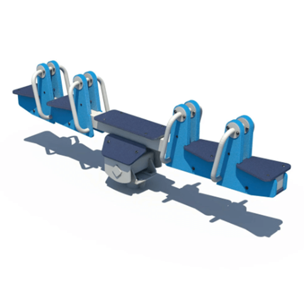 TFR0684XX - 4-Seat See-Saw Playground Spring Rider - Ages 2 To 12 Years