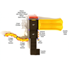 PKP223 - Chattanooga School Age Playground Equipment - Ages 5 To 12 Yr - Top