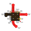PMF021 - Admirals Cove Playground Equipment For Preschools - Ages 2 To 12 Yr - Top