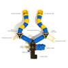 PKP300 - Bryson City Public Park Playground Equipment - Ages 5 To 12 Yr - Top