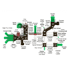 PMF042 - Buffalo Creek Large Commercial Playground Equipment - Ages 5 To 12 Yr - Top