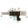 PKP199 - Port Townsend Playground Equipment For Daycares - Ages 2 To 12 Yr - Top