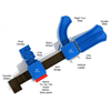 PKP268 - Lake Placid Daycare Outdoor Playground Equipment - Ages 2 To 12 Yr  - Top