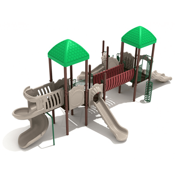 PMF039 - Hazel Dell Playground Equipment For Elementary Schools - Ages 2 To 12 Yr - Front