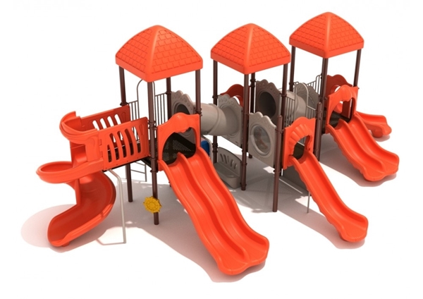 PMF047 - Hidden Oak School Yard Play Structures - Ages 2 To 12 Yr - Front