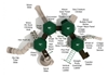 PKP276 - Turpin Hills Massive Commercial Playground Equipment - Ages 5 To 12 Yr - Top