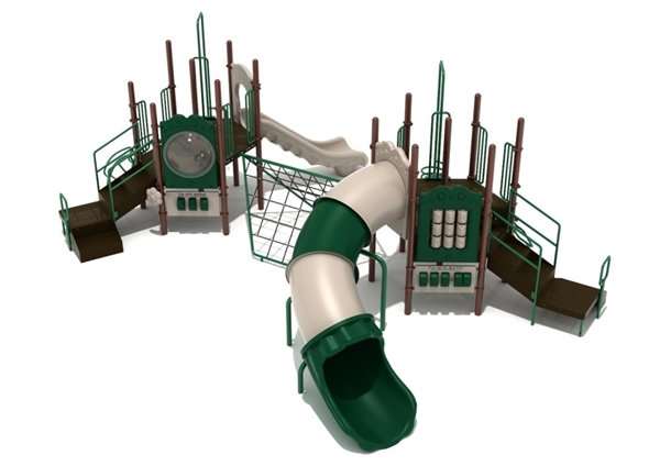 PKP278 - Twinsburg Recess Equipment For Elementary Schools - Ages 2 To 12 Yr  - Front