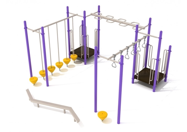 PKP161 - North Bethesda Climbing Playground Equipment- Ages 5 To 12 Yr - Front