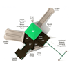 PMF023 - Founders Club Kids Playground Equipment For Schools - Ages 5 To 12 Yr - Top