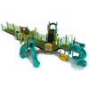 PFA013 - Bowling Berm Fully Accessible Commercial Children's Play Equipment - Ages 2 To 12 Yr - Front