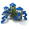 PMF055 - Kings Gate Ultimate Commercial-Grade Playground Structure - Ages 5 To 12 Yr  - Side