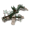 PFA016 - Noble Notch Fully Accessible Commercial Grade Playground Equipment - Ages 5 To 12 Yr - Back