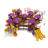 PFA012 - Tallgrass Prairie Fully Accessible Public Park Playground Equipment - Ages 5 To 12 Yr - Back