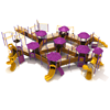 PFA012 - Tallgrass Prairie Fully Accessible Public Park Playground Equipment - Ages 5 To 12 Yr - Side