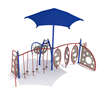 PGP014 - Angora Summit Climber Playground - Ages 5 To 12 Yr - Back