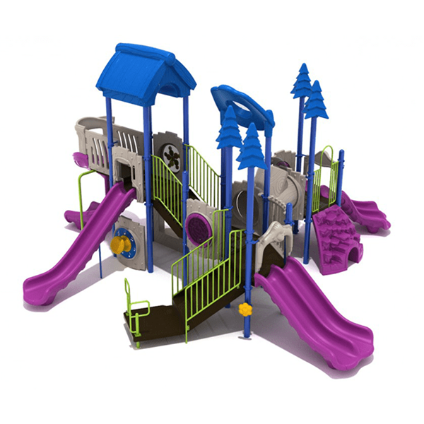 PTH040 - Banana Bonanza Park Playground Equipment - Ages 2 To 12 Yr - Front