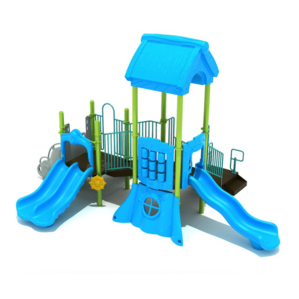 PTH030 - Bouncing Bobcat Outdoor Commercial Play Structures - Ages 2 To 12 Yr - Front