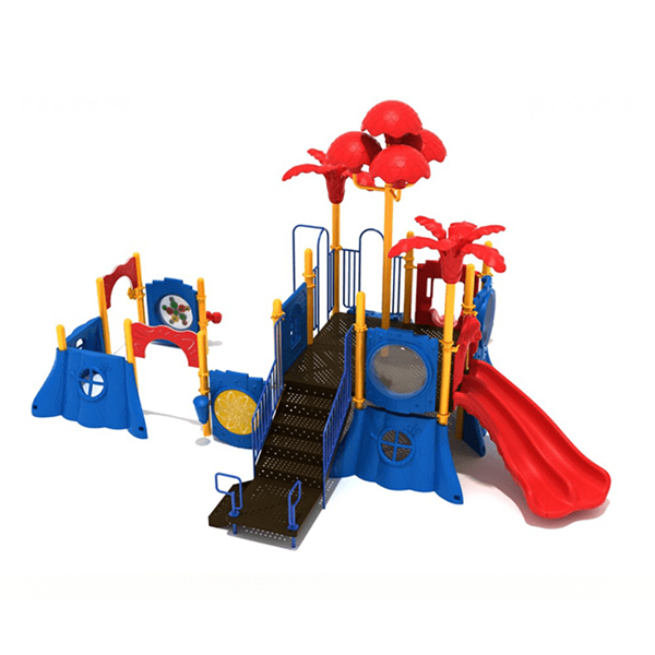 PTH045 - Brown Bear Early Childhood Playground Equipment - Ages 2 To 12 Yr - Front