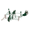 PGP007 - Bucktown Playground Climbing Structures - Ages 5 To 12 Yr  - Back