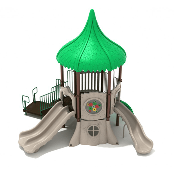 PTH022 - Cougar Corral Playground Equipment For Preschools - Ages 2 To 12 Yr  - Front