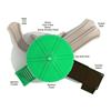 PTH022 - Cougar Corral Playground Equipment For Preschools - Ages 2 To 12 Yr  - Top