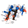 PTH020 - Gabby Gibbon Commercial Children's Play Equipment - Ages 5 To 12 Yr - Top Detail