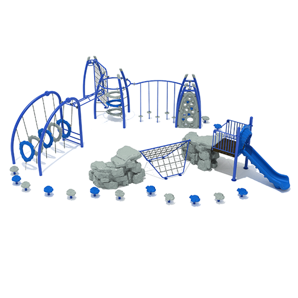 PGP006 - Gold Coast Climbing Playground Equipment - Ages 5 To 12 Yr - Front
