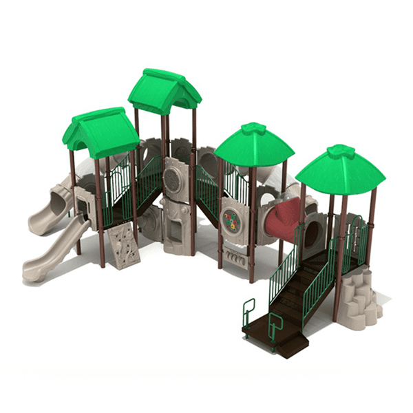 PTH017 - Gorilla Gorge Public Park Playground Equipment - Ages 2 To 12 Yr - Front