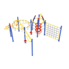 PGP018 - Gunnison Gorge Playground Climbing Structure - Ages 5 To 12 Yr - Front