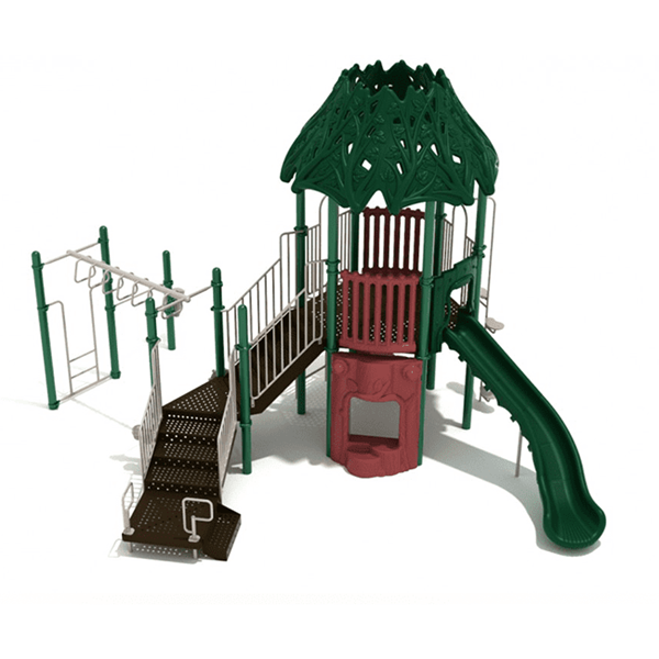 PTH032 - Hippo Harbor Public Park Playground Equipment - Ages 5 To 12 Yr  - Front