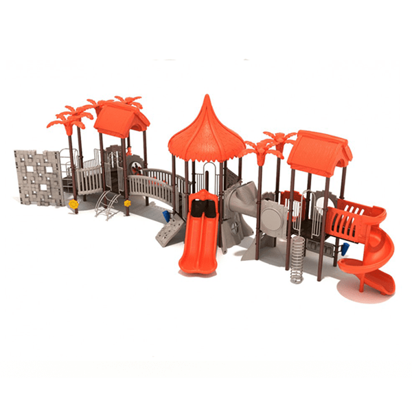 PTH024 - Howler Hideaway Public Park Playground Equipment - Ages 5 To 12 Yr - Front
