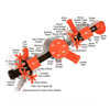 PTH024 - Howler Hideaway Public Park Playground Equipment - Ages 5 To 12 Yr - Top