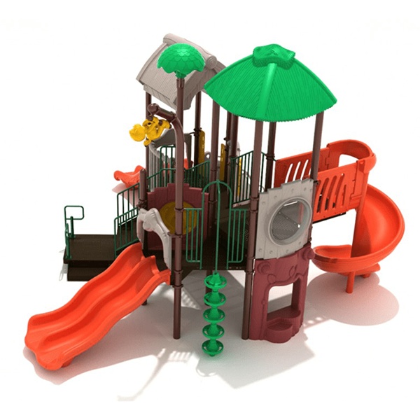 PTH004 - Kicking Kangaroo School Playground Equipment - Ages 2 To 12 Yr - Front