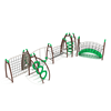 PGP004 - Lava Tree Climber Playground - Ages 5 To 12 Yr - Front