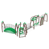 PGP004 - Lava Tree Climber Playground - Ages 5 To 12 Yr - Back
