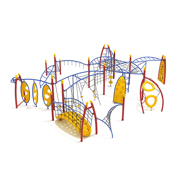 PGP003 - Lock Haven Playground Climbing Structure - Ages 5 To 12 Yr - Front