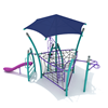 PGP027 - Lost Mine Commercial Jungle Gym Equipment - Ages 5 To 12 Yr - Front