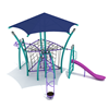 PGP027 - Lost Mine Commercial Jungle Gym Equipment - Ages 5 To 12 Yr - Back