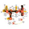 PTH019 -  Edit Product Details - Mandrake Mangrove Outdoor Commercial Play Structures - Ages 5 To 12 Yr  - Top