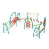 PGP036 - Newfane Village Climber Playground - Ages 5 To 12 Yr  - Back