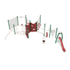PGP024 - Pine Valley Climbing Playground Equipment - Ages 5 To 12 Yr - Front