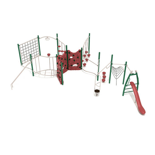 PGP024 - Pine Valley Climbing Playground Equipment - Ages 5 To 12 Yr - Front