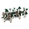 PTH049 - Slithering Snake Park Structures Playground Equipment - Ages 5 To 12 Yr - Front