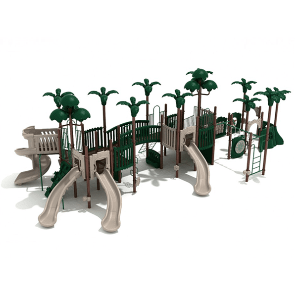 PTH049 - Slithering Snake Park Structures Playground Equipment - Ages 5 To 12 Yr - Front