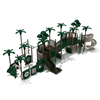 PTH049 - Slithering Snake Park Structures Playground Equipment - Ages 5 To 12 Yr - Back
