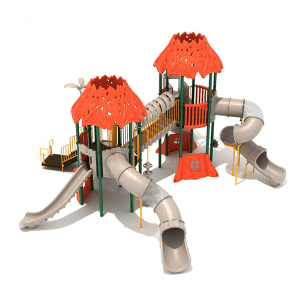 PTH034 - Spinning Spider Outdoor Playground Equipment - Ages 5 To 12 Yr - Front