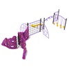 PGP016 - Thunder Basin Playground Climbing Structure - Ages 5 To 12 Yr - Back