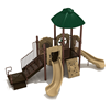 PTH027 - Tilly Tiger Daycare Playground Equipment - Ages 2 To 12 Yr - Front